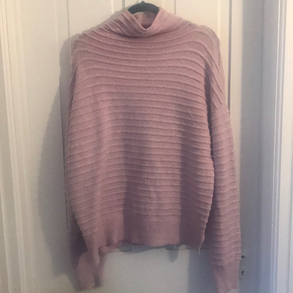 pastel purple sweater